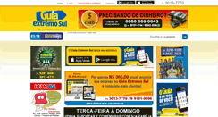 Desktop Screenshot of guiaextremosul.com.br